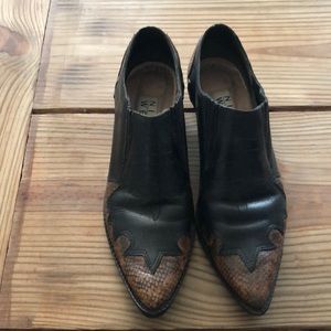 Vintage cowboy booties